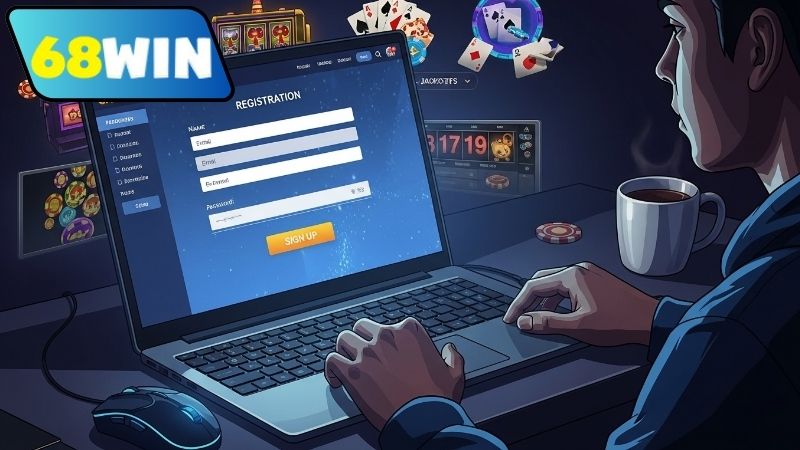 Hướng dẫn đăng ký 68WIN cụ thể