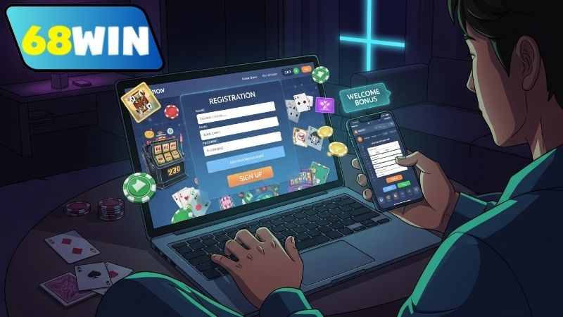 Mở tài khoản 68WIN an toàn và tiện lợi
